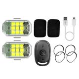  Điều khiển từ xa Đèn LED cảnh báo xe ô tô điện điều khiển từ xa, Thông số kỹ thuật: 2 Đèn + 1 RC 