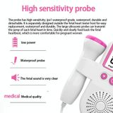  B3 Siêu âm Doppler tại nhà Cầm tay Tim thai Phụ nữ mang thai Theo dõi tim thai (Màu xanh da trời) 