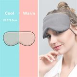  2 chiếc Mặt nạ ngủ hai mặt Băng thun du lịch Eyeshade (Kaki + Vàng nhạt) 