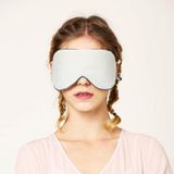  2 chiếc Mặt nạ ngủ hai mặt Băng thun du lịch Eyeshade (Kaki + Vàng nhạt) 