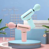  ZD8889 Mini Fascia Device Massage thư giãn cơ bắp Súng rung cầm tay Súng cầm tay (Màu hồng) 