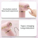  ZD8889 Mini Fascia Device Massage thư giãn cơ bắp Súng rung cầm tay Súng cầm tay (Màu hồng) 