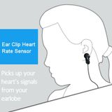  Cảm biến nhịp tim kẹp tai cho máy chạy bộ và màn hình HRV 