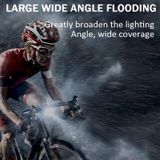  Đèn Pha Xe Đạp Đôi Hạt Đèn T6 + Bộ 16 Đèn LED Đuôi Bộ Sạc Mũ Bảo Hiểm Đèn Cảnh Báo 