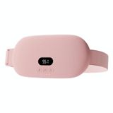  Đai làm ấm massage thông minh 2000mAh Máy mát xa bụng và eo bằng điện kỹ thuật số (Màu hồng) 