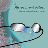  Máy mát xa cổ tử cung mặt dây chuyền XMG-770 Máy mát xa cổ xung đôi với máy nén nóng (Màu xanh da trời) 