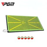  PGM DJD038 Golf Batting Pad Swing Practitioner Hạt huấn luyện Đệm phát hiện dấu vết, Kiểu dáng: Với 5 quả bóng xốp 