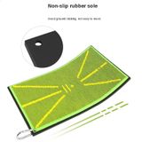  PGM DJD038 Golf Batting Pad Swing Practitioner Hạt huấn luyện Đệm phát hiện dấu vết, Kiểu dáng: Với 5 quả bóng xốp 