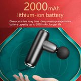  M02 Portable Fitness Multi-Gear Hộ gia đình Mini Fascial Massager (Màu trắng) 