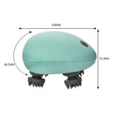  Massage đầu điện mini (Xanh dương) 