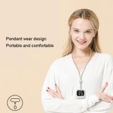  Dụng cụ mát xa cổ nén nóng A8 Dụng cụ chăm sóc cổ mặt dây chuyền mini thông minh (Màu trắng) 