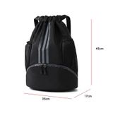  Lưu trữ bóng rổ Ba lô thể thao ngoài trời dành cho nam (Xám) 