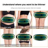  Massage bụng thông minh Nén nóng Đai mát xa thời kỳ kinh nguyệt cho bé gái (Màu trắng) 
