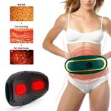  Massage bụng thông minh Nén nóng Đai mát xa thời kỳ kinh nguyệt cho bé gái (Màu trắng) 