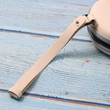  2 cái Folding Sunglasses Túi lưu trữ tròn Air Cushion Shape Glass Case (Màu be) 