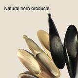  Ống Sừng Nhỏ Có Que Châm Cứu Cạo Chấm Tròn, Giao Màu Ngẫu Nhiên 