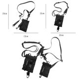  Dụng cụ Messenger Túi đeo vai nylon Túi đựng điện thoại Túi thắt lưng, Kích thước: Nhỏ 