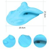  Gối mát xa cổ điều chỉnh thoái hóa đốt sống cổ, Màu sắc: 877 USB Electric Heat Black 