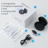  Thiết bị chống ngáy thông minh TENS Double Pulse Sound Wave Cảm ứng khi ngủ Ngáy điều chỉnh hơi thở (Màu đen) 