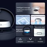  Thiết bị chống ngáy thông minh TENS Double Pulse Sound Wave Cảm ứng khi ngủ Ngáy điều chỉnh hơi thở (Màu đen) 