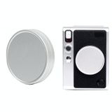  Đối với nắp ống kính máy ảnh FUJIFILM Instax Mini EVO Vỏ bảo vệ bằng hợp kim nhôm (Màu bạc) 