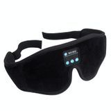  3D Wireless Bluetooth 5.0 Music Sleep Shading Eye Mask With Timing (Màu đen) 