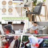  Máy mát xa thư giãn thắt lưng Dụng cụ hỗ trợ tập kéo giãn cột sống, Đặc điểm kỹ thuật: Màu trơn (Hồng) 