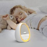  HiFiD Tiếng ồn trắng thông minh cho bé Thiết bị hỗ trợ giấc ngủ êm dịu Dụng cụ giáo dục trước khi sinh (Màu trắng) 