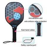  LEIJIAER 1pair Bộ mái chèo dưa chua giả gỗ carbon có 2 quả bóng (Màu xanh lá cây) 