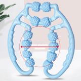  Máy mát xa cơ bắp 12 bánh sâu cho chân, cổ, cánh tay (Hồng nhạt) 