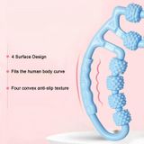  Máy mát xa cơ bắp 12 bánh sâu cho chân, cổ, cánh tay (Hồng nhạt) 