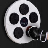  Máy đấm bốc âm nhạc Bluetooth Boxing Huấn luyện viên thể hình treo tường Bao cát Sanda (Đỏ nhạt trắng) 