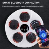  Máy đấm bốc âm nhạc Bluetooth Boxing Huấn luyện viên thể hình treo tường Bao cát Sanda (Đỏ nhạt trắng) 