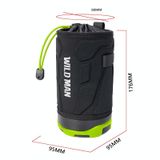  WILD MAN R1 1L Túi đựng bình nước dành cho xe đạp leo núi Bộ công cụ tay lái xe tay ga, Màu sắc: Xám đậm 
