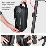  WILD MAN Scooter EVA Hard Shell Front Bag Xe đạp gấp Túi treo phát hành nhanh, Kích thước: 3L (Màu đen) 
