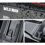  WILD MAN ES12X 1LEVA Túi xe đạp vỏ cứng Điện thoại đi xe đạp Màn hình cảm ứng Túi chùm phía trước, Màu sắc: Xanh dương 
