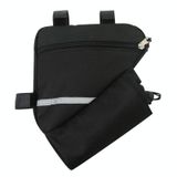  Với Túi Đựng Nước Cốc Xe Đạp 7 Inch Túi Tam Giác Thể Thao Ngoài Trời Đi Xe Đạp Bánh Túi Bảo Quản 