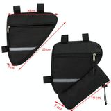  Với Túi Đựng Nước Cốc Xe Đạp 7 Inch Túi Tam Giác Thể Thao Ngoài Trời Đi Xe Đạp Bánh Túi Bảo Quản 