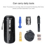  WILD MAN E3 Túi đựng dụng cụ xe đạp vỏ cứng EVA Túi đựng thiết bị đi xe đạp (Mẫu carbon) 