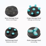  Máy mát xa điện 4 trong 1 Máy đẩy mỡ cầm tay Máy mát xa hồng ngoại 110V phích cắm US 