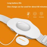  Y2 EMS Pulse Máy nén nóng thắt lưng Đa chức năng Massage phát sóng bằng giọng nói (Màu trắng) 