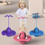  Bóng nhảy tăng cường cho trẻ Thiết bị thể thao rèn luyện cảm giác thăng bằng, Màu sắc: Tím không có tay vịn 