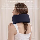  Máy mát xa cổ Gối massage nóng nén hình chữ U và cổ (Hải quân) 
