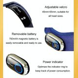  Máy mát xa mắt sưởi ấm Điện thông minh Graphene Linh hoạt Nén nóng Giảm mệt mỏi Mặt nạ mắt Cloud Sense (Xanh đậm) 