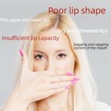  Thiết bị làm căng mọng môi bằng điện Thiết bị làm đẹp môi có thể sạc lại (Màu đen) 