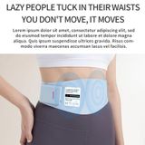  Thiết bị tập thể dục bụng EMS Giảm béo thời kỳ giảm đau Máy mát xa (Hồ màu xanh) 