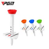  4 cái /hộp PGM QT022 Golf Tee Giới hạn có thể điều chỉnh Hỗ trợ nhắm mục tiêu 77mm Chiều dài Tee 
