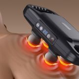  Máy mát xa lưng 4 đầu cầm tay mô sâu (Màu đen) 