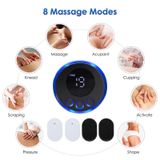  SC-195B Miếng dán mát-xa cổ tử cung mini Dụng cụ trị liệu kinh tuyến xung EMS, Thông số kỹ thuật: Nâng cấp từ xa 4 trong 1 