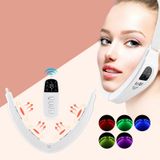  S1 EMS Microcurrent Color Massage Dụng cụ làm đẹp Thiết bị giảm béo mặt từ xa (Màu trắng) 